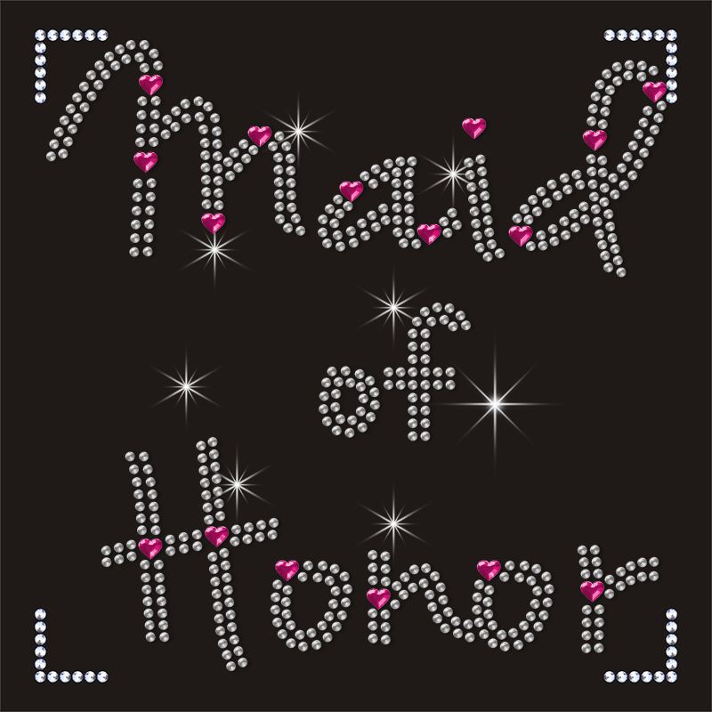 China Supplier's BRIDE Supper Bling Designer Patches 3D Iron-On Rhinestone Motif Shoes 8mm Size Letter Rhinestone Rransfers