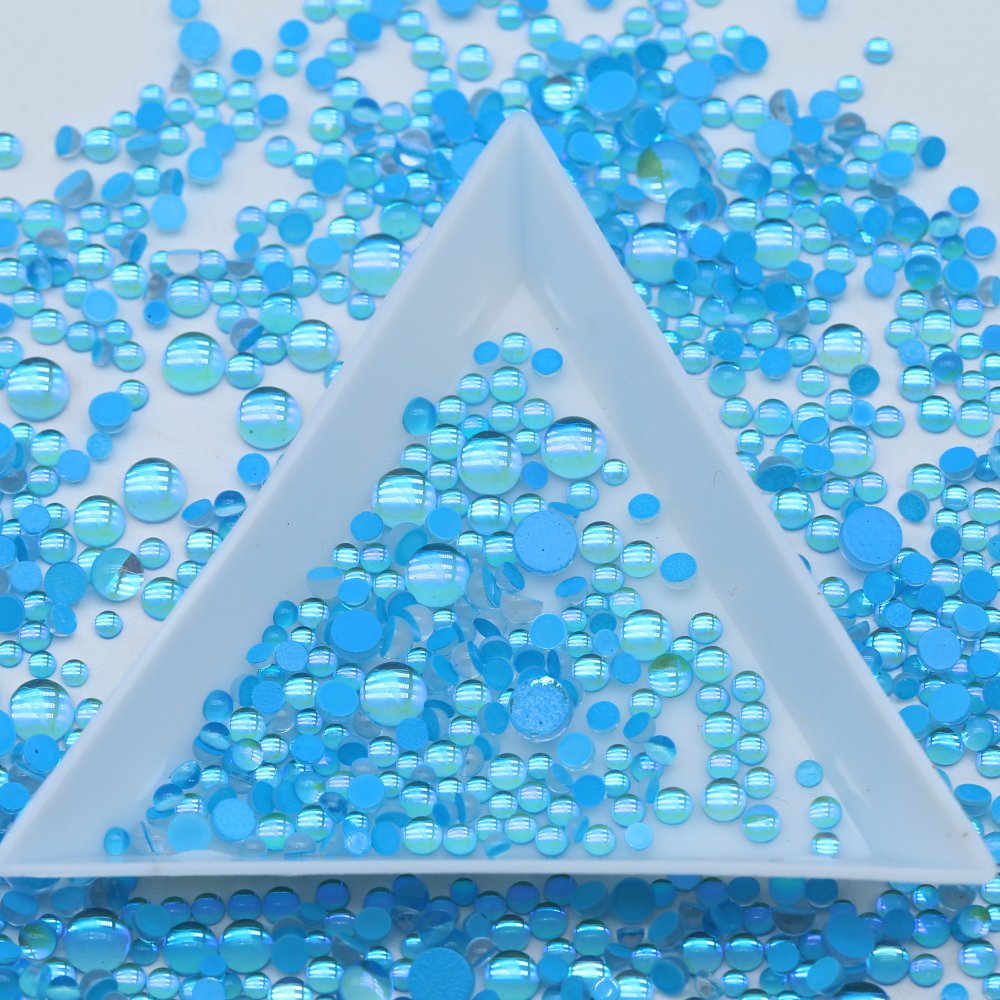 Xulin Wholesale SS6-SS20 1440pcs Mermaid's Tear Nail art Glass Rhinestone