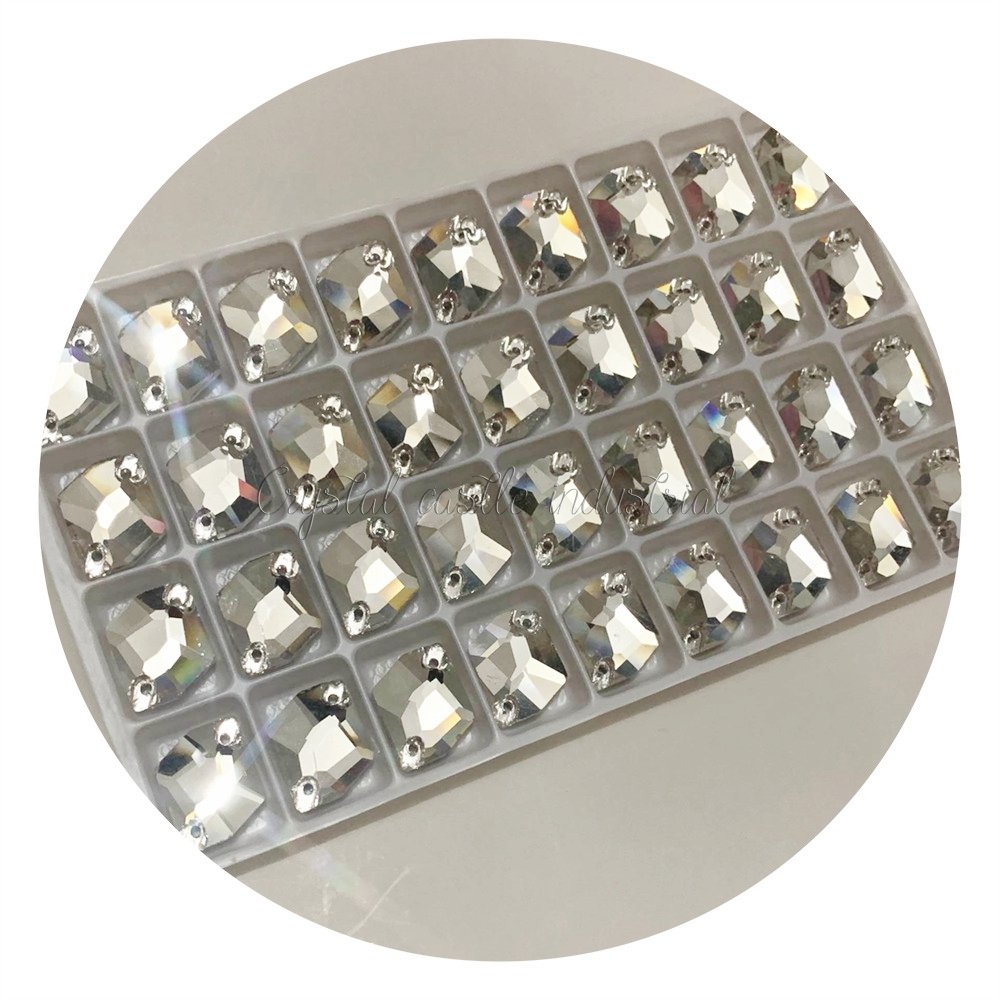 Factory Price Hot Selling Crystal AB Cosmic Sewing Flat Back Glass Rhinestones for Garment Accessories