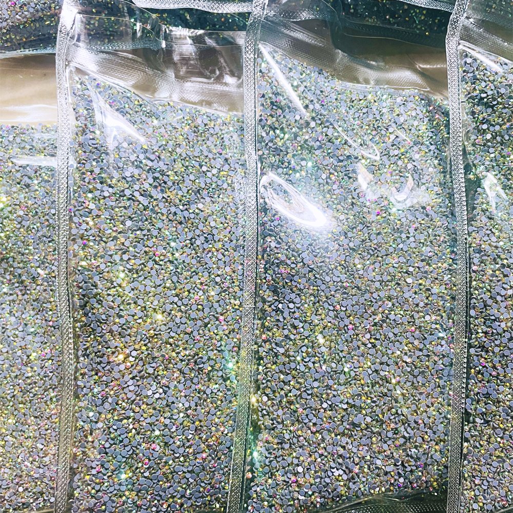 Iron Strass Glue Hotfix Rhinestone Factory Wholesale Crystal Glass Rhinestones Hot Fix Rhinestone SS6 Flatback 1KG