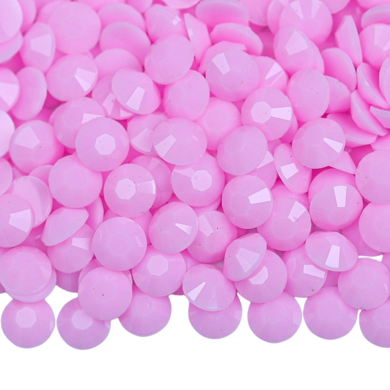 Juli Factory Wholesale Resin Jelly Solid Rhinestones Non Hot Fix Stones Crystal Rhinestones for Glass Tumblers Crafts Shoes