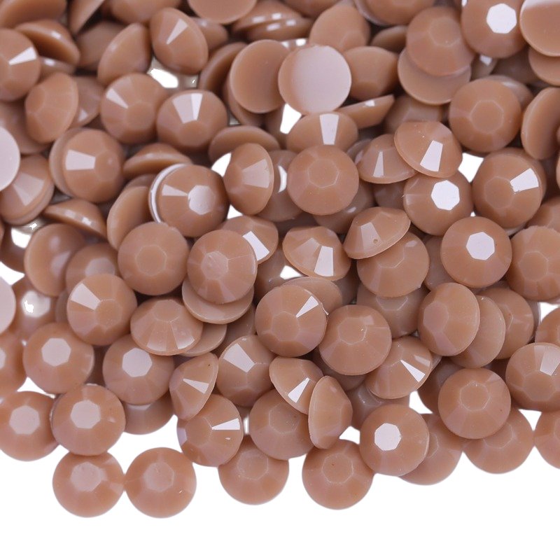 Juli Factory Wholesale Resin Jelly Solid Rhinestones Non Hot Fix Stones Crystal Rhinestones for Glass Tumblers Crafts Shoes