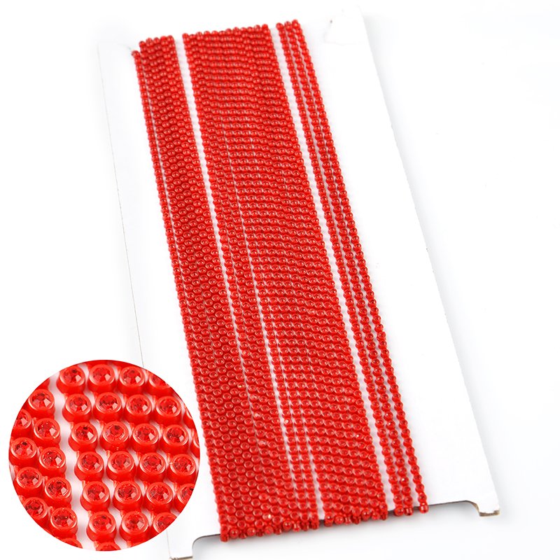 Plastic Rhinestone Roll Bulk Rhinestone Banding Crystal Rhinestone Trimming for Shoes