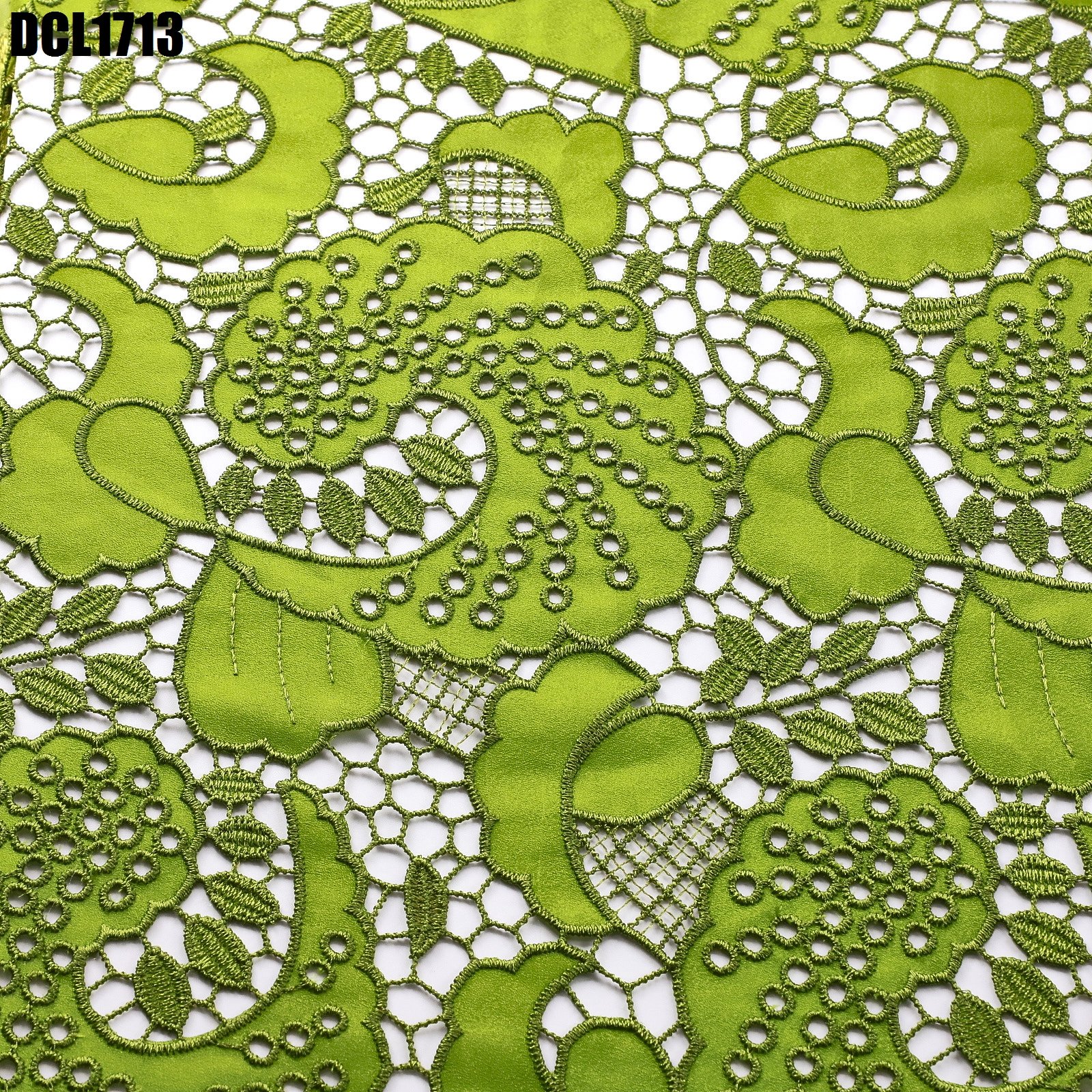 New Arrive African Luxurious Modern Embroidery Designs High Quality Guipure For Wedding Cord Lace With Rhinestones