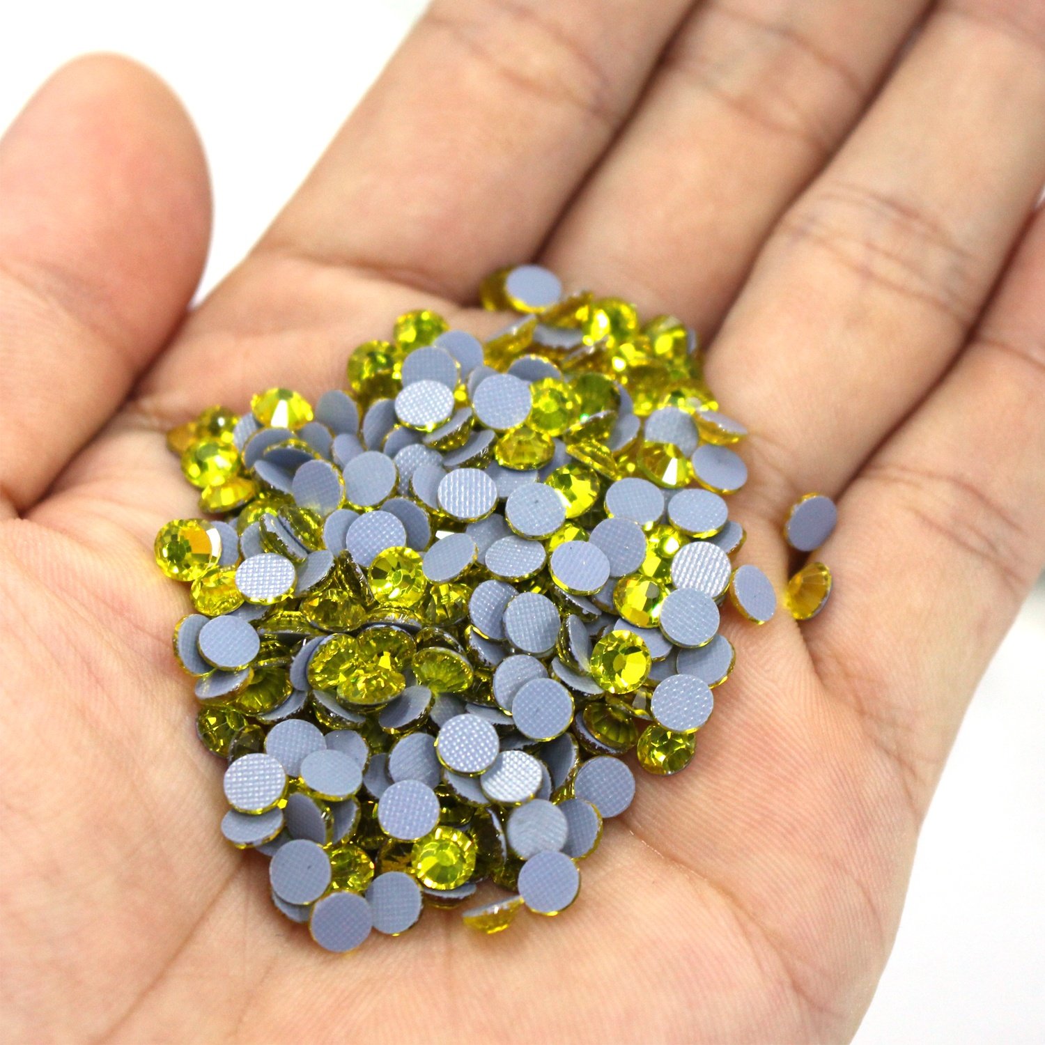 Spot Wholesale High Quality MC Flat Bottom Hot Fix Rhinestone For Garment Processing Accessories