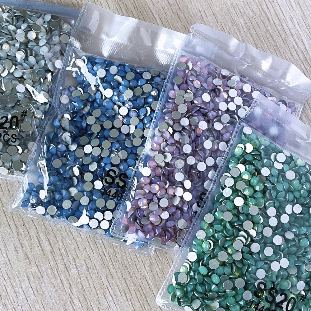 yantuo Non Hotfix Rhinestones Wholesale ss6,ss10,ss16,ss20,ss30,ss34,ss40 Crystal Glass Fatback Stone strass teeth nail art