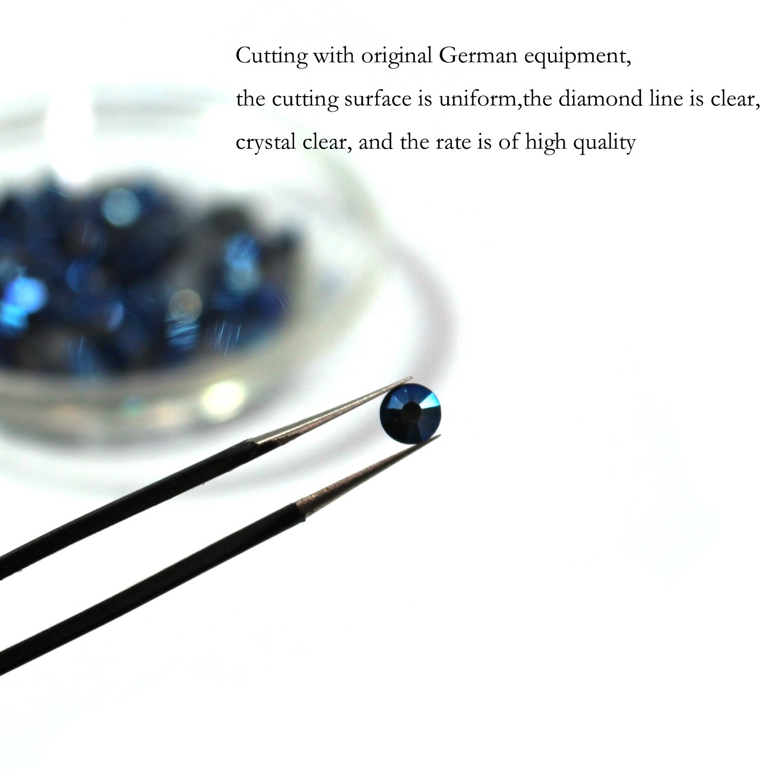 Spot Wholesale High Quality MC Flat Bottom Hot Fix Rhinestone For Garment Processing Accessories