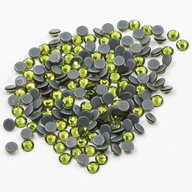 JC crystal SS16 1440 pcs per bag Stock colors glass Rhinestones garment stone hot-fix crystal flat back hot fix rhinestones