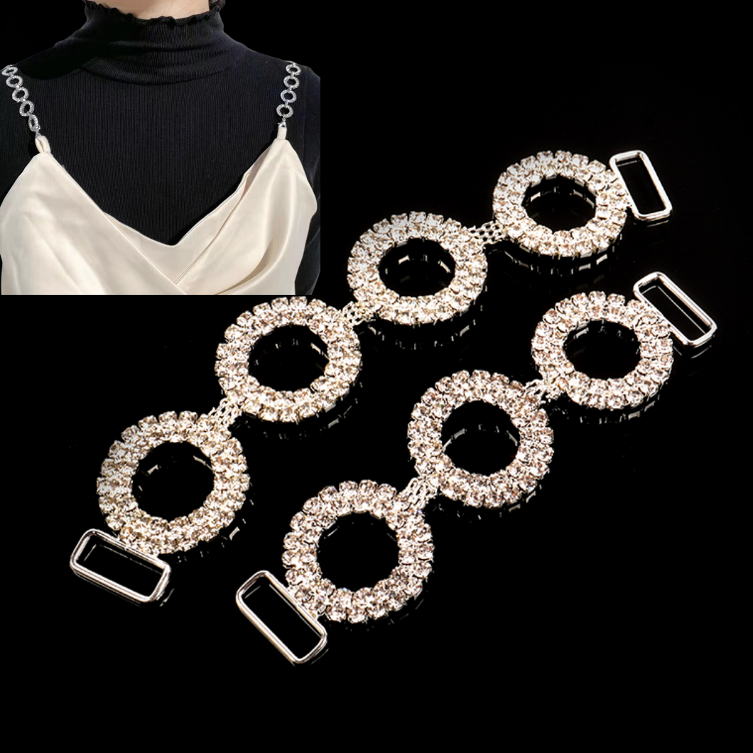 Wholesale Bikini Connectors With Rhinestone Bikini Swimwear Diamond Connector For Women Bathing Suit