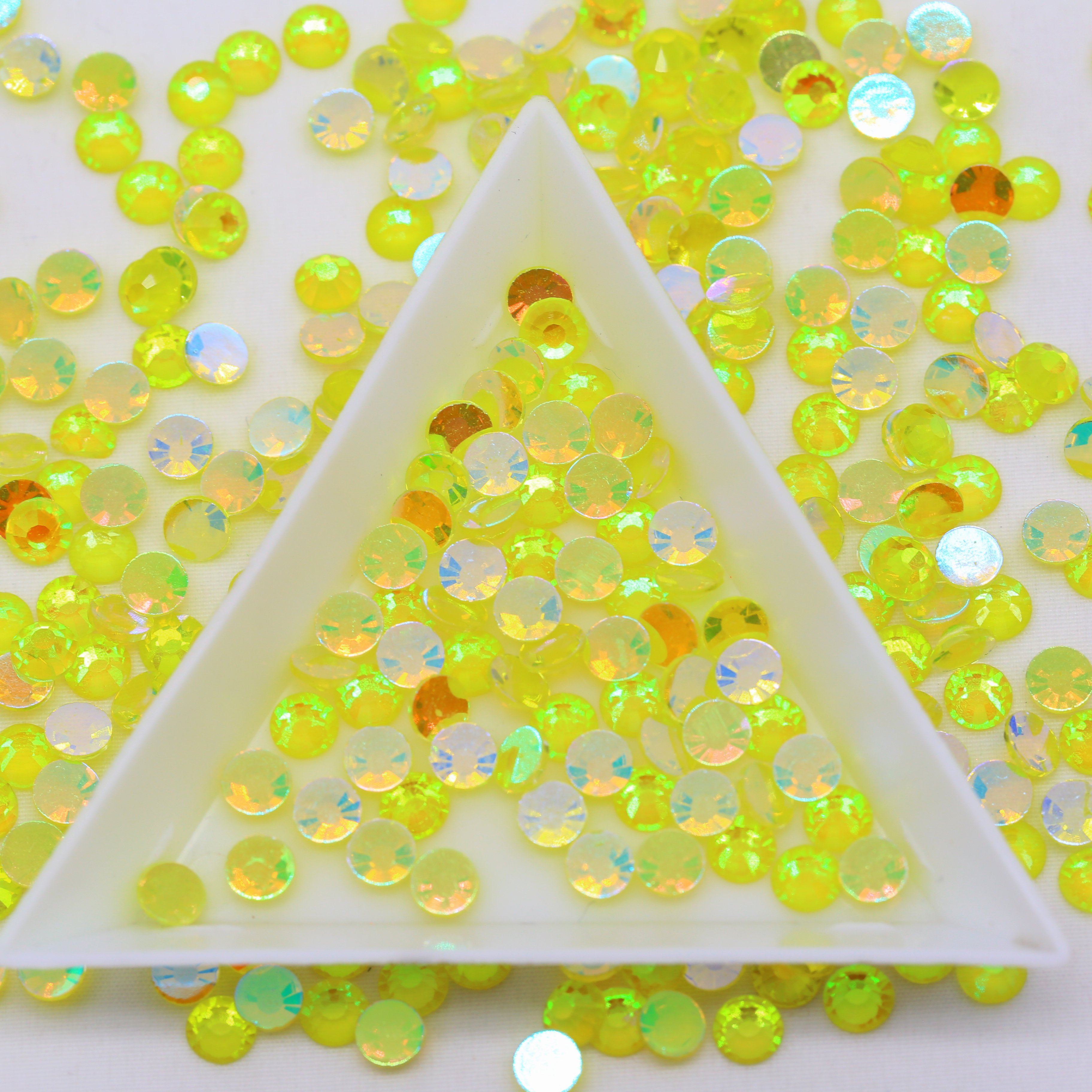 WHATSTONE SS6-SS30 Aurora Color Non Hotfix Glass Rhinestones Wholesale For Nail Art Decoration