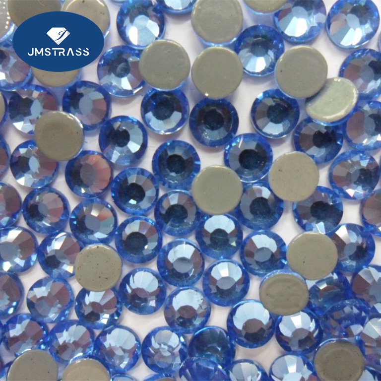 Wholesale Strass Hotfix Rhinestone SS6 SS10 SS16 SS20 Round Crystals Bulk Flatback Glass strass For Garment