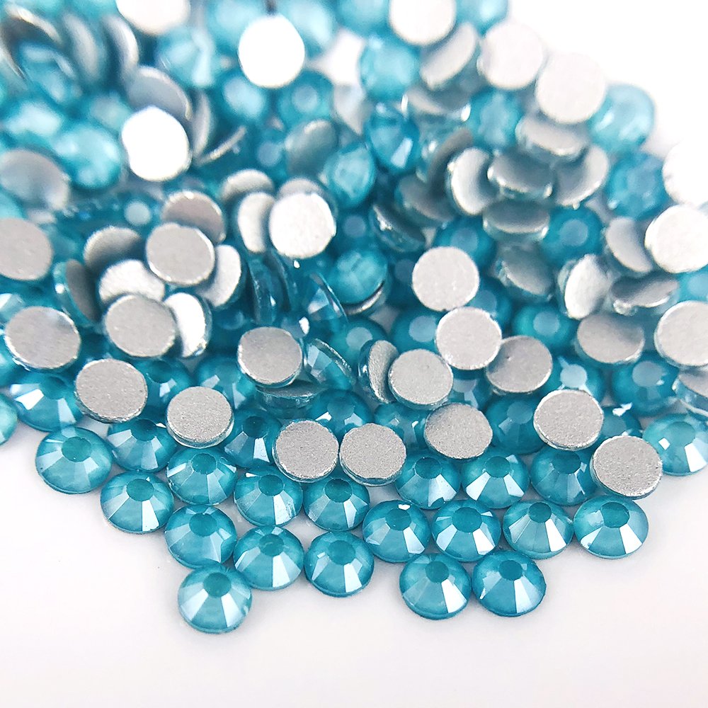 New Design Ss3-ss30 mocha White glass Crystal Stones Non Hotfix Flatback Glass Rhinestones
