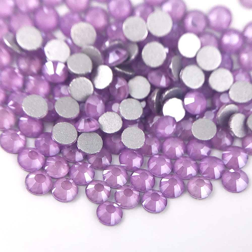 New Design Ss3-ss30 mocha White glass Crystal Stones Non Hotfix Flatback Glass Rhinestones