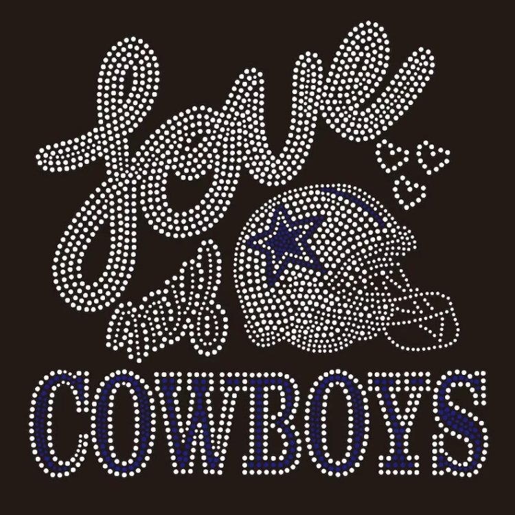 Fashion Cowboy hot fix strass motifs iron on rhinestone heat transfers designs