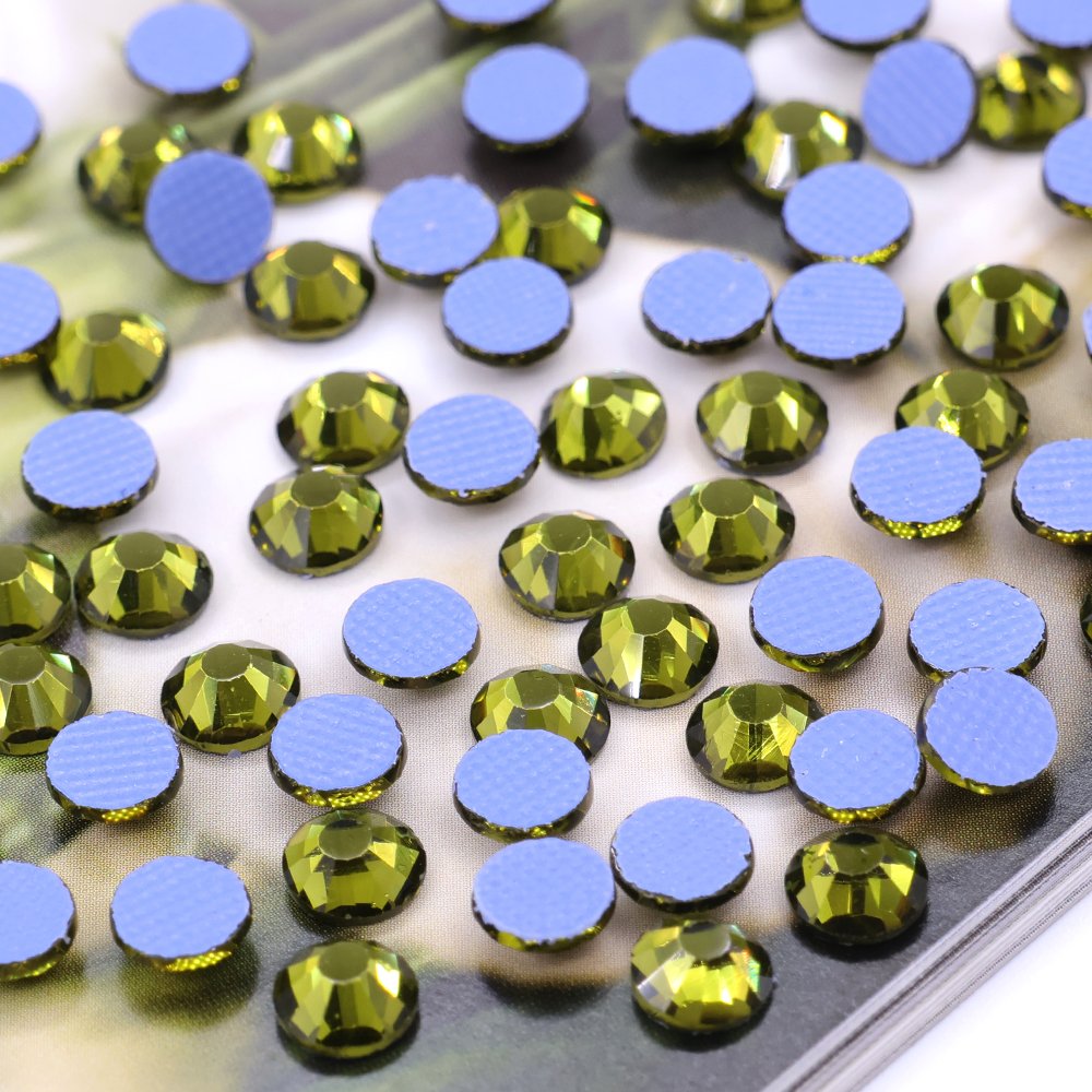 JC Crystal wholesale SS10 Glass Hot-fix Flatback Rhinestones Bulk , 1440pcs Crystal Hotfix Flatback Rhinestones for Garment