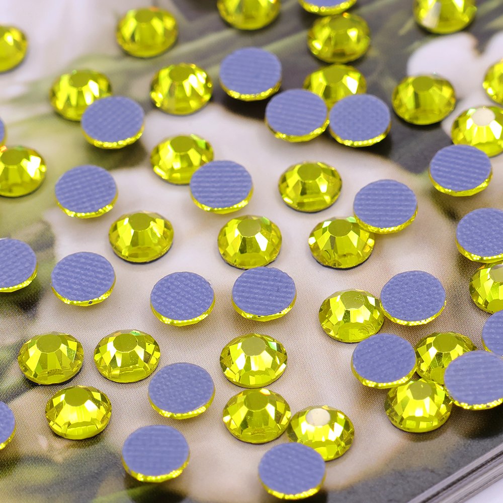 JC Crystal wholesale SS10 Glass Hot-fix Flatback Rhinestones Bulk , 1440pcs Crystal Hotfix Flatback Rhinestones for Garment