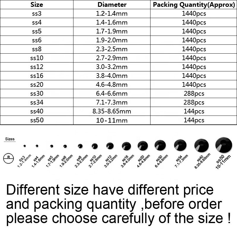 Yantuo Wholesale SS6 1KG Strong Glue hotfix flatback rhinestones AB colors in bulk for clothing