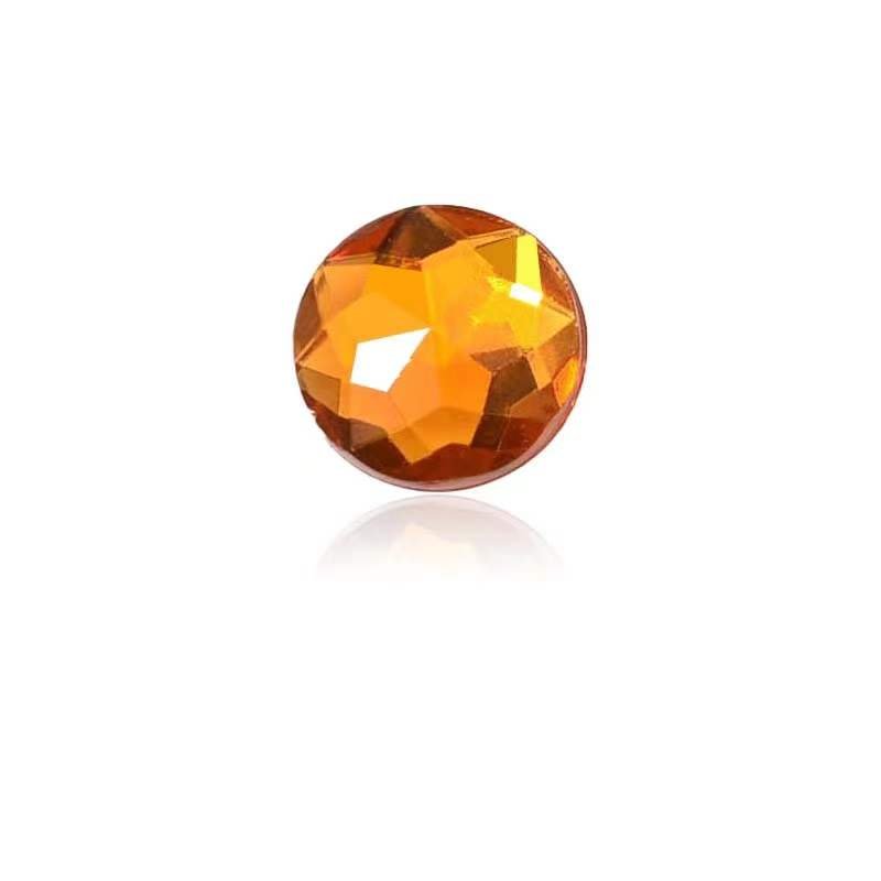 6mm-30mm Acrylic round Rhinestone Flat Back Strass Crystal Stones stone trimming