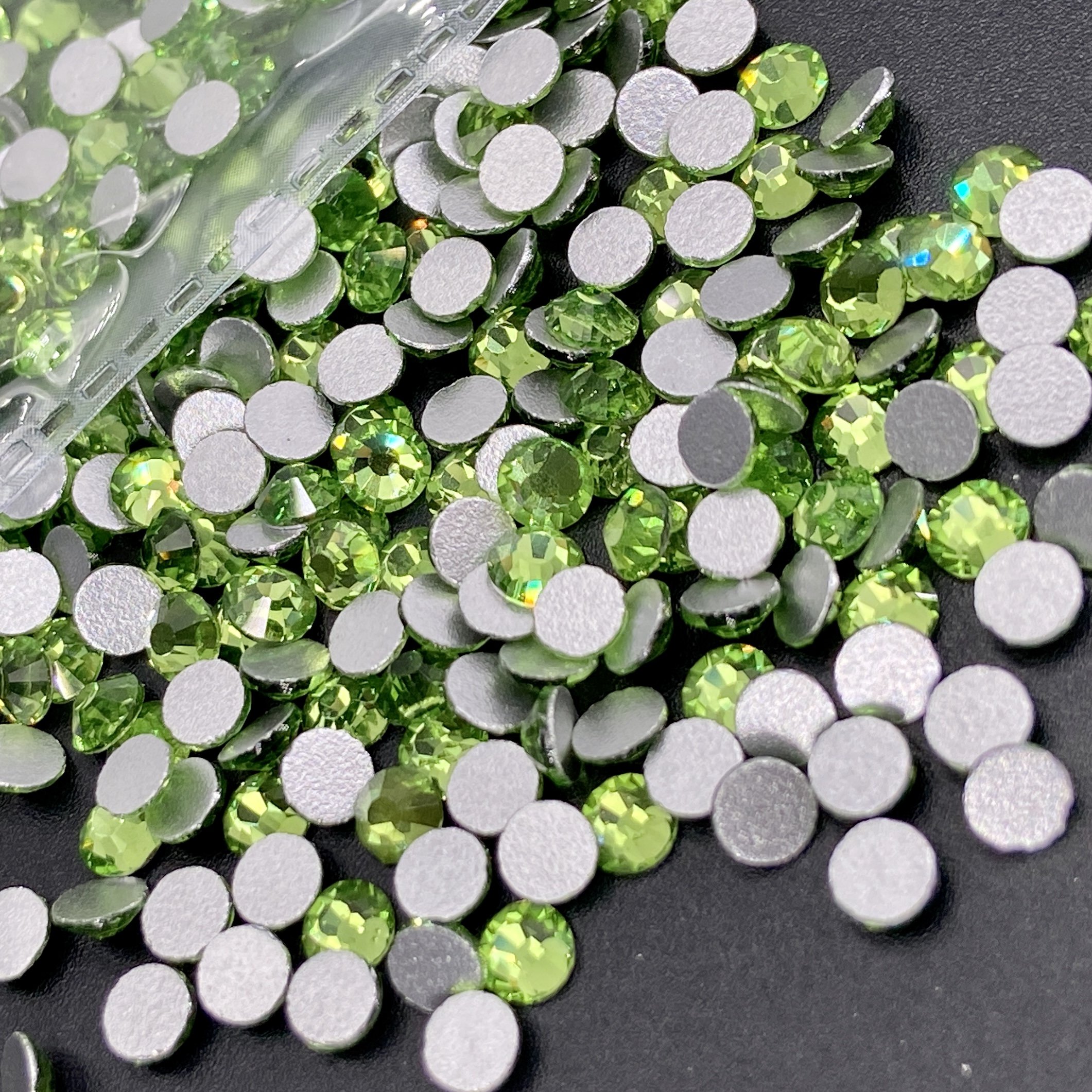 SS20 Rhinestone Crystal Flat Back Non Hot Fix Glass Rhinestone Gems For Nail Art