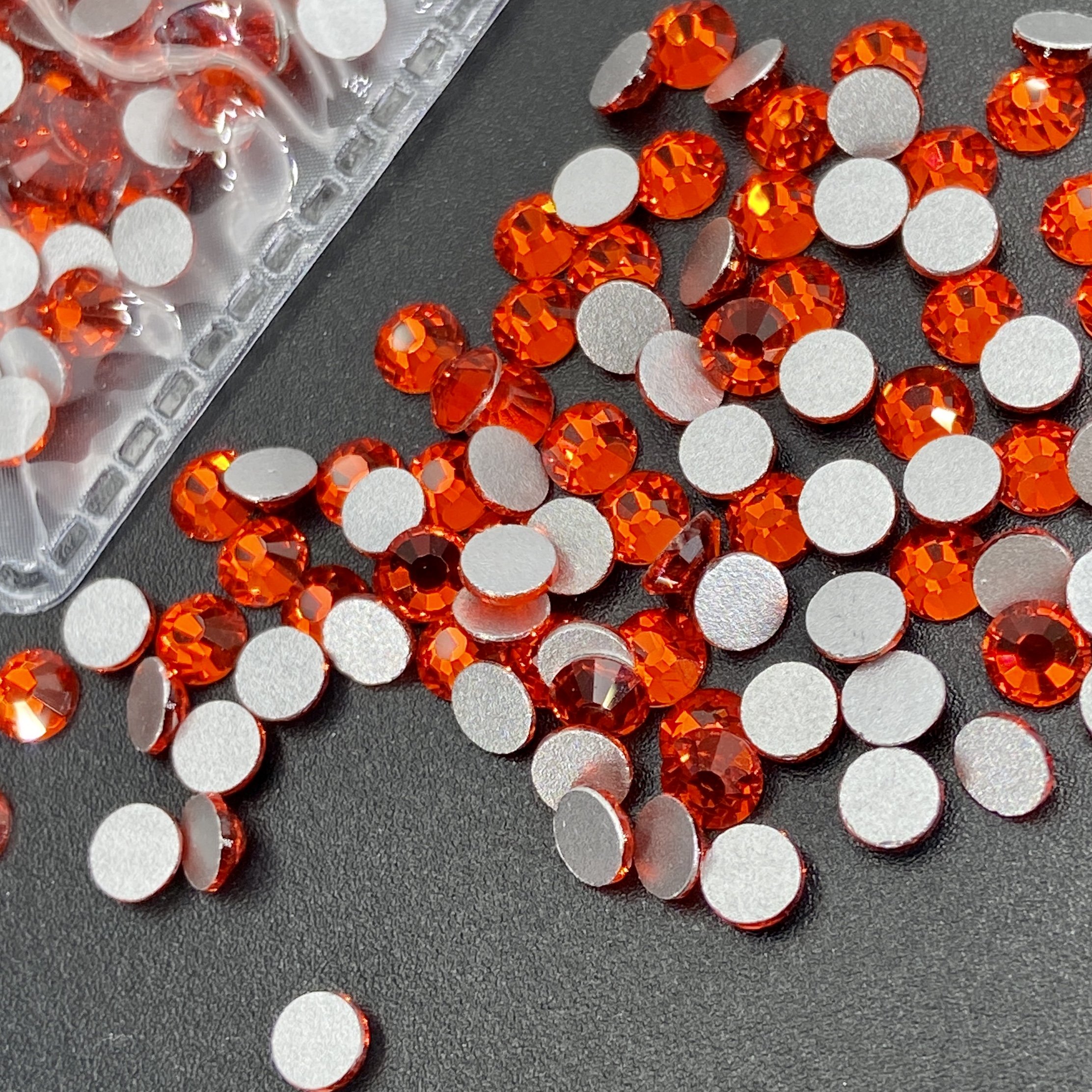 SS20 Rhinestone Crystal Flat Back Non Hot Fix Glass Rhinestone Gems For Nail Art