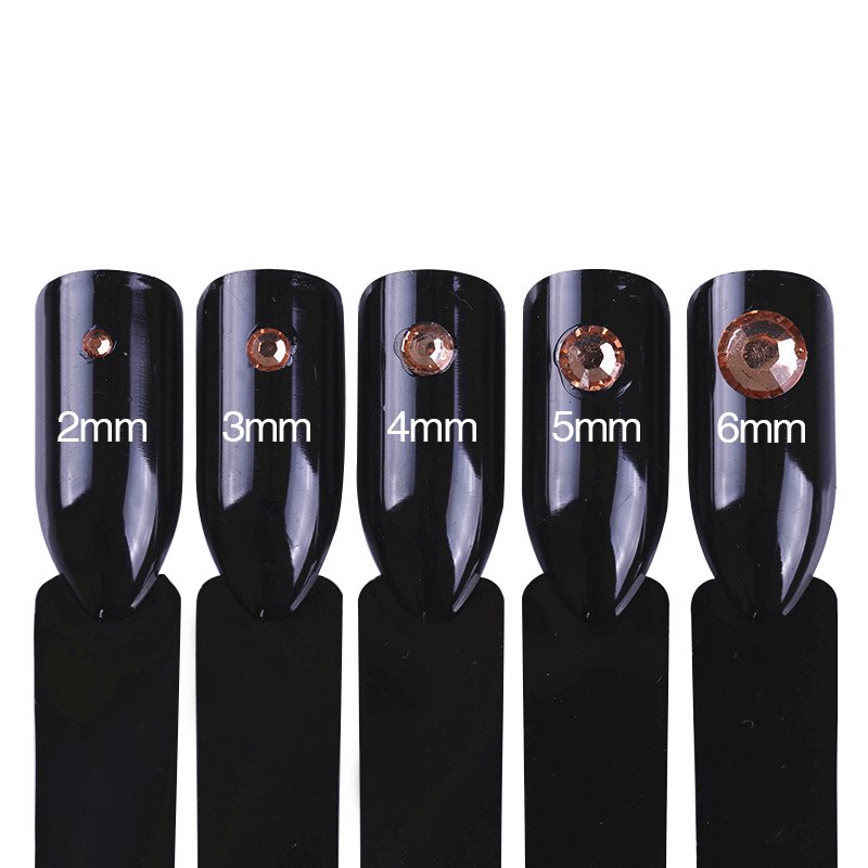 3d Crystal Flatback Nail Art Rhinestones Hot Fix Crystal Rhinestone Loose Rhinestones Mobile Phone Shell Garment Shoes Grade AAA