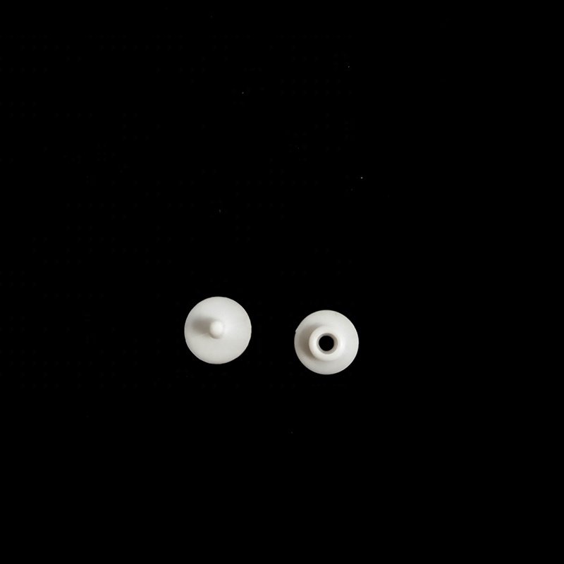 Snap Fastener Snap Button Costume Custom Plastic Wholesales Eco-friendly 9.3mm Baby Clothes White Injection Molding 8mm Round
