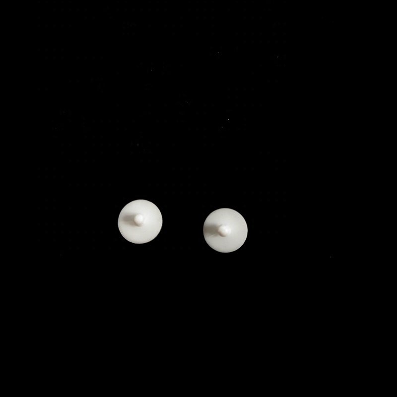 Snap Fastener Snap Button Costume Custom Plastic Wholesales Eco-friendly 9.3mm Baby Clothes White Injection Molding 8mm Round
