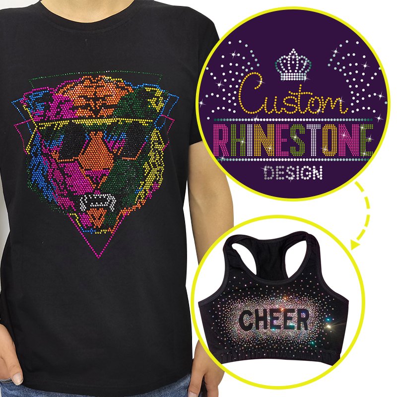 break every chain rhinestone transfers religious christian t-shirts iron on design