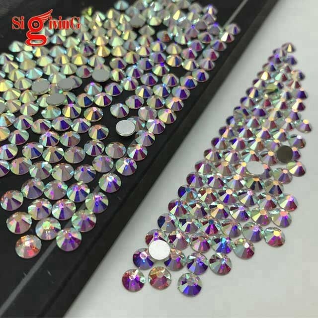 Nail art Crystals Flat back Rhinestone all sizes available wholesaler in China