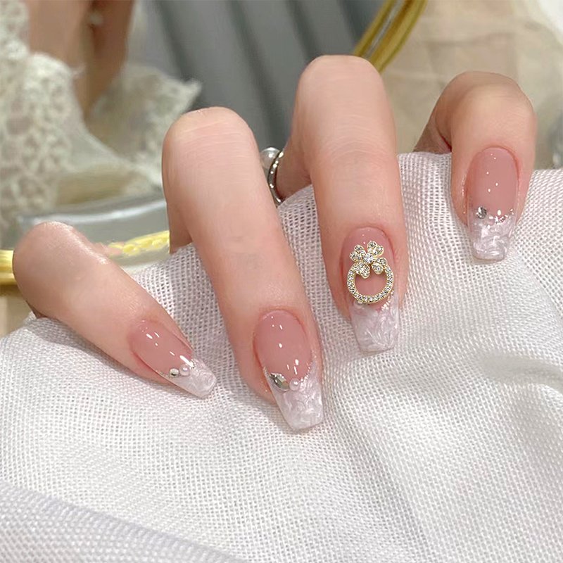 Factory Supplier Bow Moon Star Shapes Zircon Dangle Rhinestones Nail Jewelry 3D Dangle Nail Charms Crystal