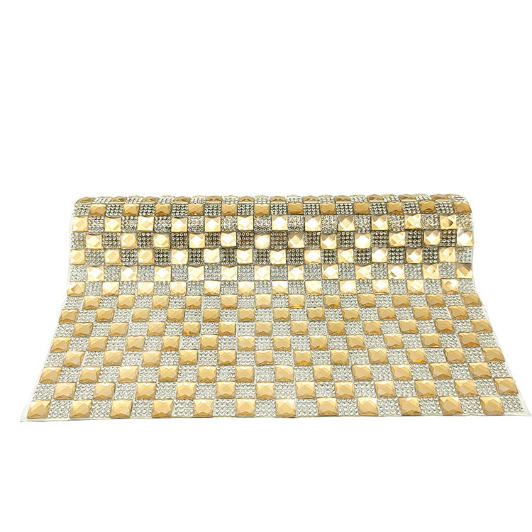Colorful Glass Rhinestones Adhesive Sheet Flatback Crystal Self Adhesive Hotfix Rhinestone Sheets Trim Sticker