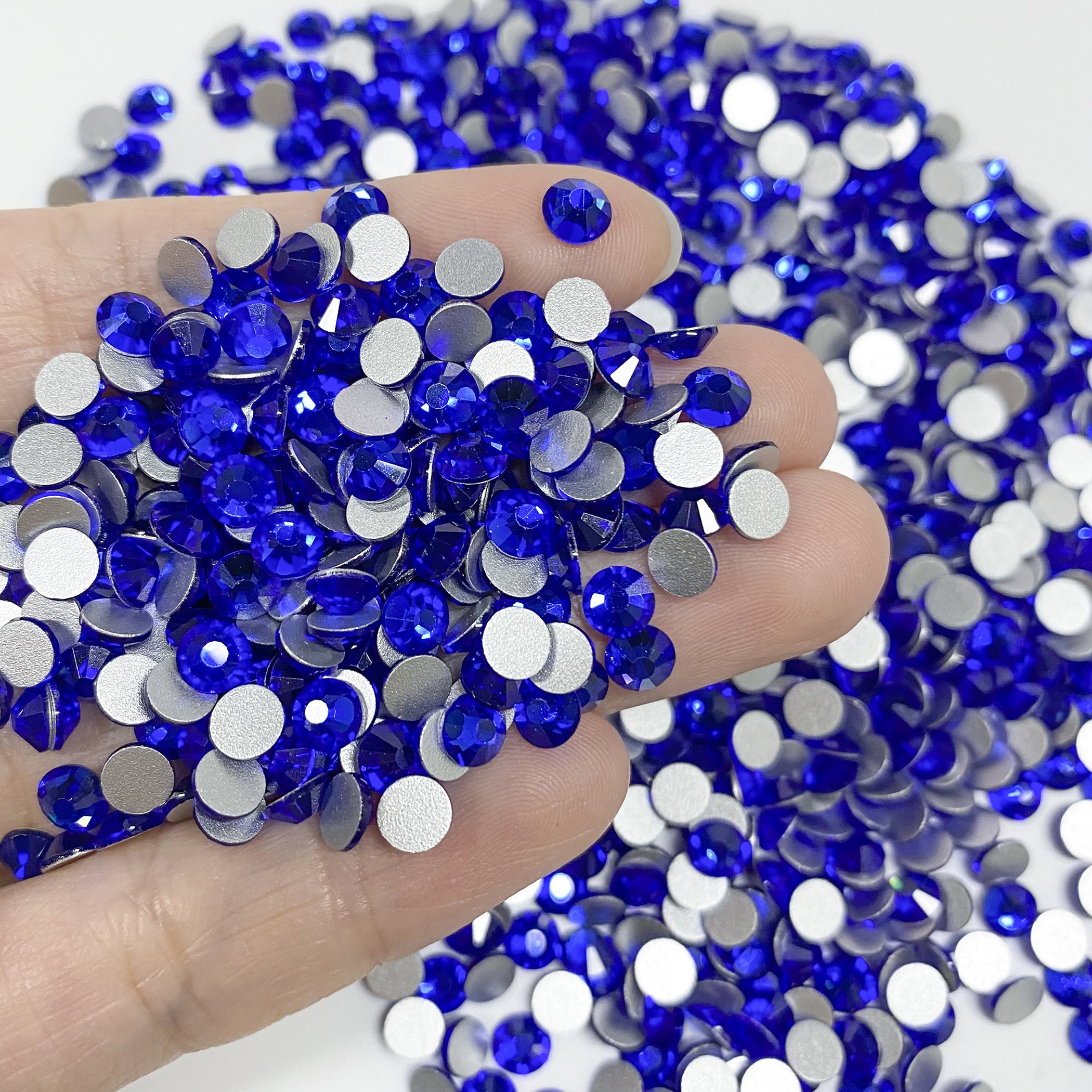 Wholesale Glass Rhinestones Non Hotfix Rhinestone Flat Back Glue On Rhinestone For DIY Crafts Accessories Decoration