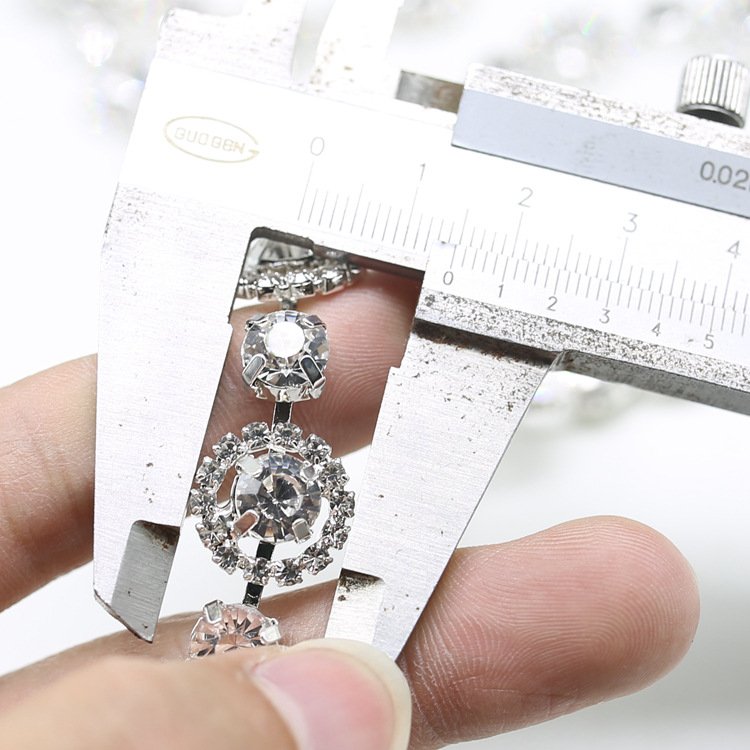 2023 New Design Rhinestone Tassel Rhinestone Chain Garment Accessories