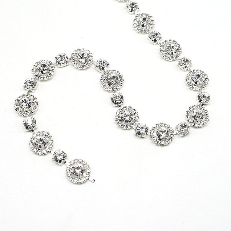 2023 New Design Rhinestone Tassel Rhinestone Chain Garment Accessories