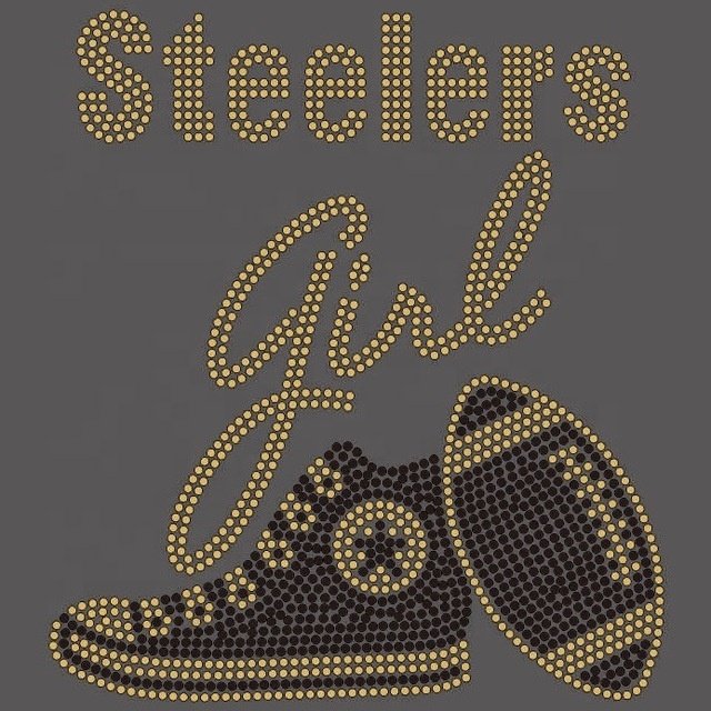 Las Vegas Raiders Custom Heat Transfers Iron-On Hotfix Rhinestone Crystal Motif Flatback Style for Shoes Nails Bags Garments