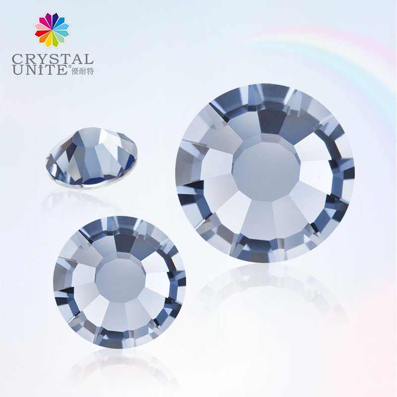 Crystal Unite High Quality Flat Back Crystal Elements Rhinestones for Customized Hot Fix Motifs