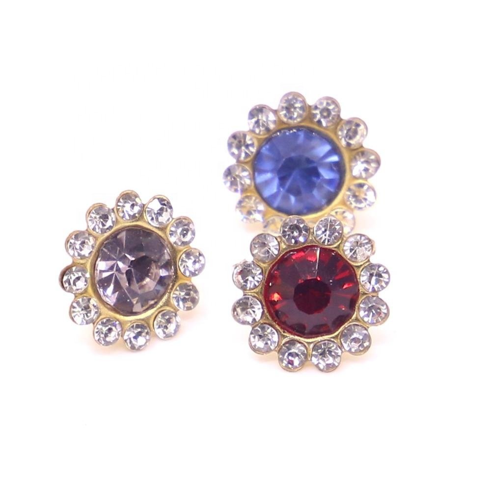 Sun Flower Rhinestone Rivets, Sandals Rivet Accessories
