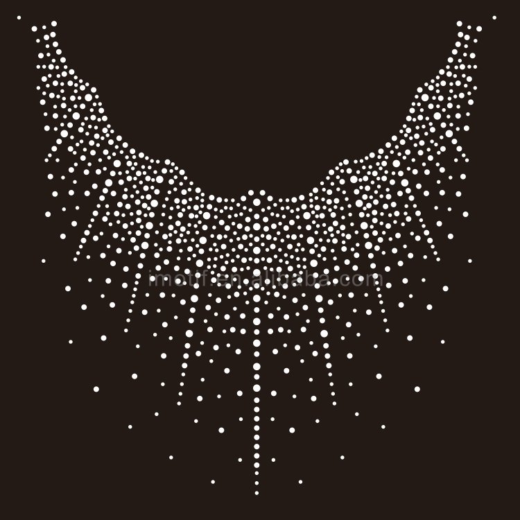 Crystal Rhinestone Pattern For Sportswear Gym Outfit Hot Fix Rhinestone Transfer Designs Iron On Motifs
