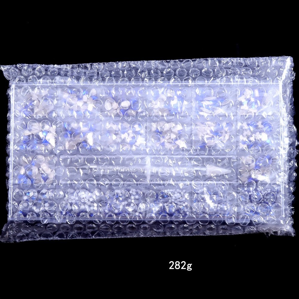 New Arrive 3D DIY Nail Tips Accessories Glitter Nail Art Charms Royal Blue Glass Crystals Rhinestone