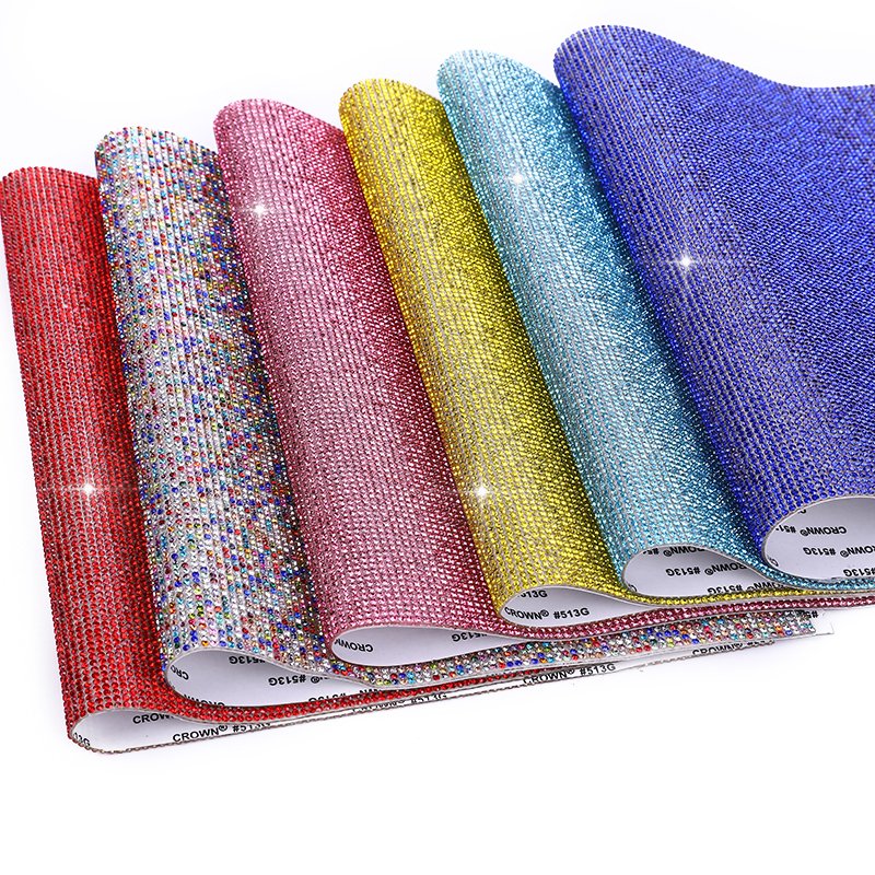crystal rhinestone Heat Transfers Sticker Hot Fix rhinestone sheet iron on transfer for clothes