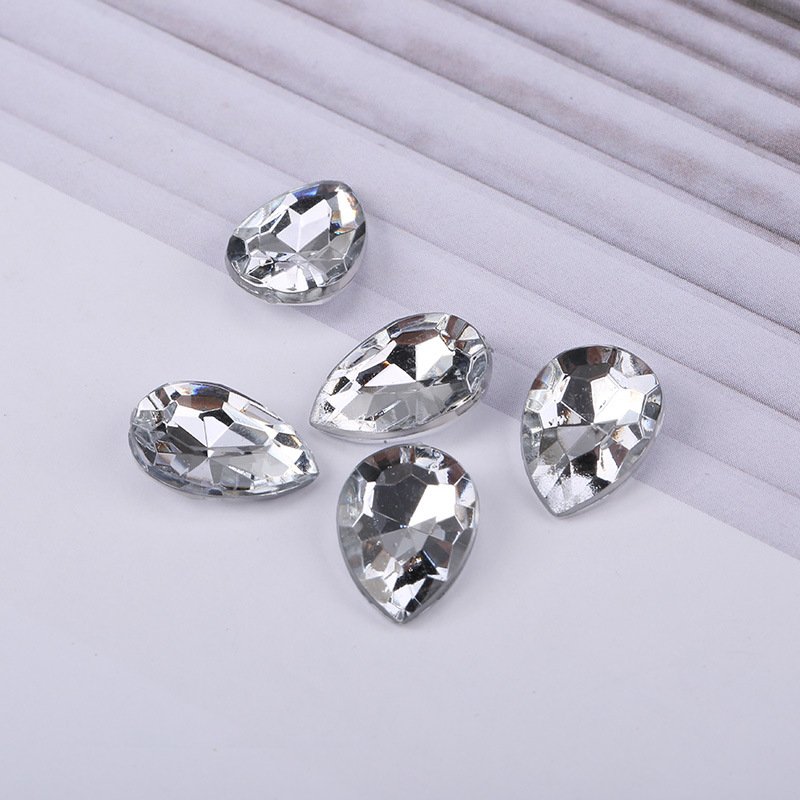 Resin Rhinestones High Quality Custom Garment Trim Colorful Gems Crystal Loose Flatback Acrylic Rhinestone Appliques
