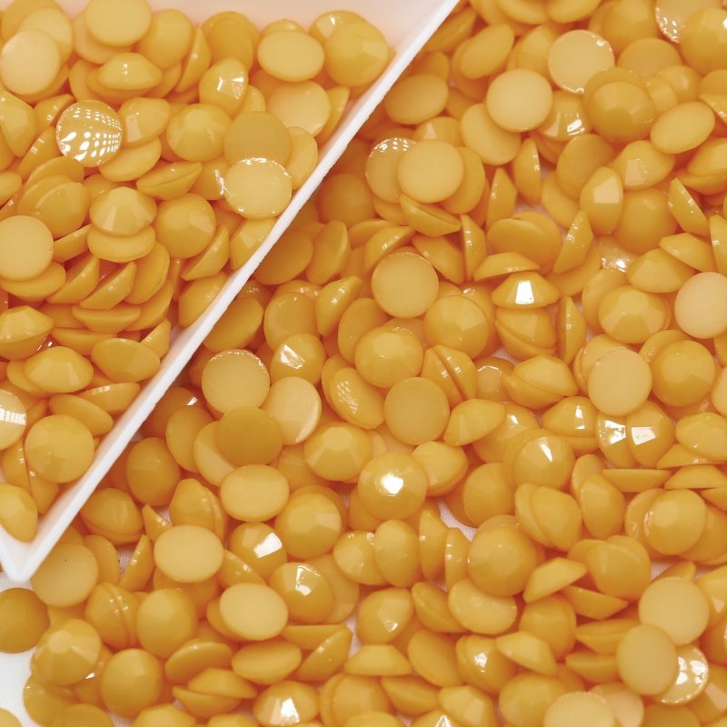 Resin Jelly Solid Color 2mm 3mm 4mm 5mm 6mm resin Rhinestones Bulk Wholesale Non Hotfix