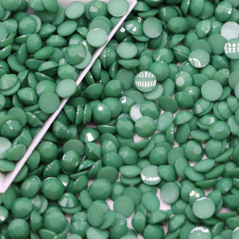 Resin Jelly Solid Color 2mm 3mm 4mm 5mm 6mm resin Rhinestones Bulk Wholesale Non Hotfix