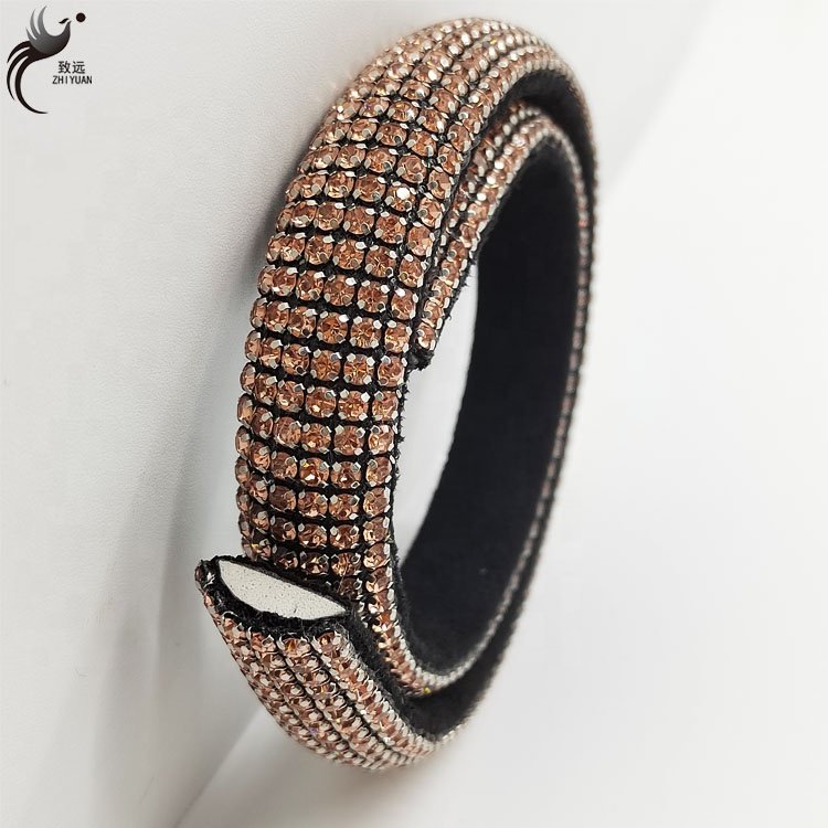 Factory wholesale small drill half round drill article Diy shoe upper decorative accessories rhinestone half circle rubber