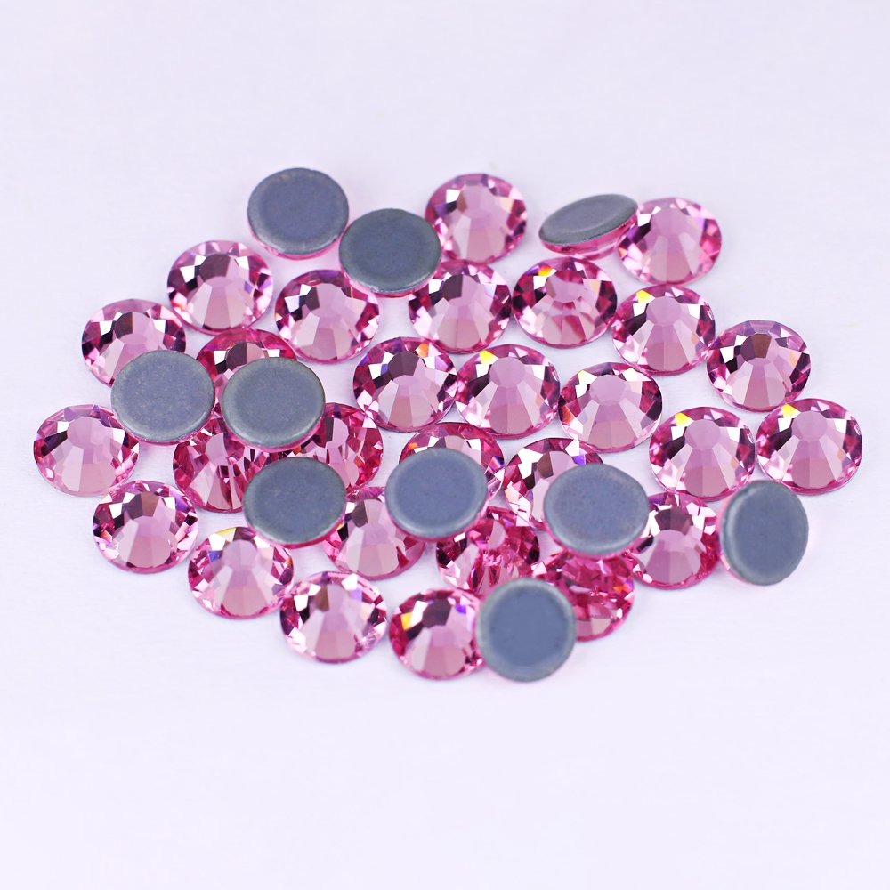 Dongzhou high quality Sequins Hot Fix Rhinestone flatback crystal glass rhinestones garment shoes diy Accessories
