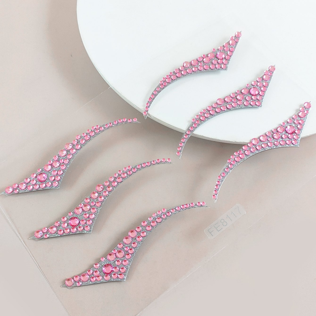 Eyeliner gem sticker laser makeup eye makeup fashion trend party rhinestones face tattoo stickers