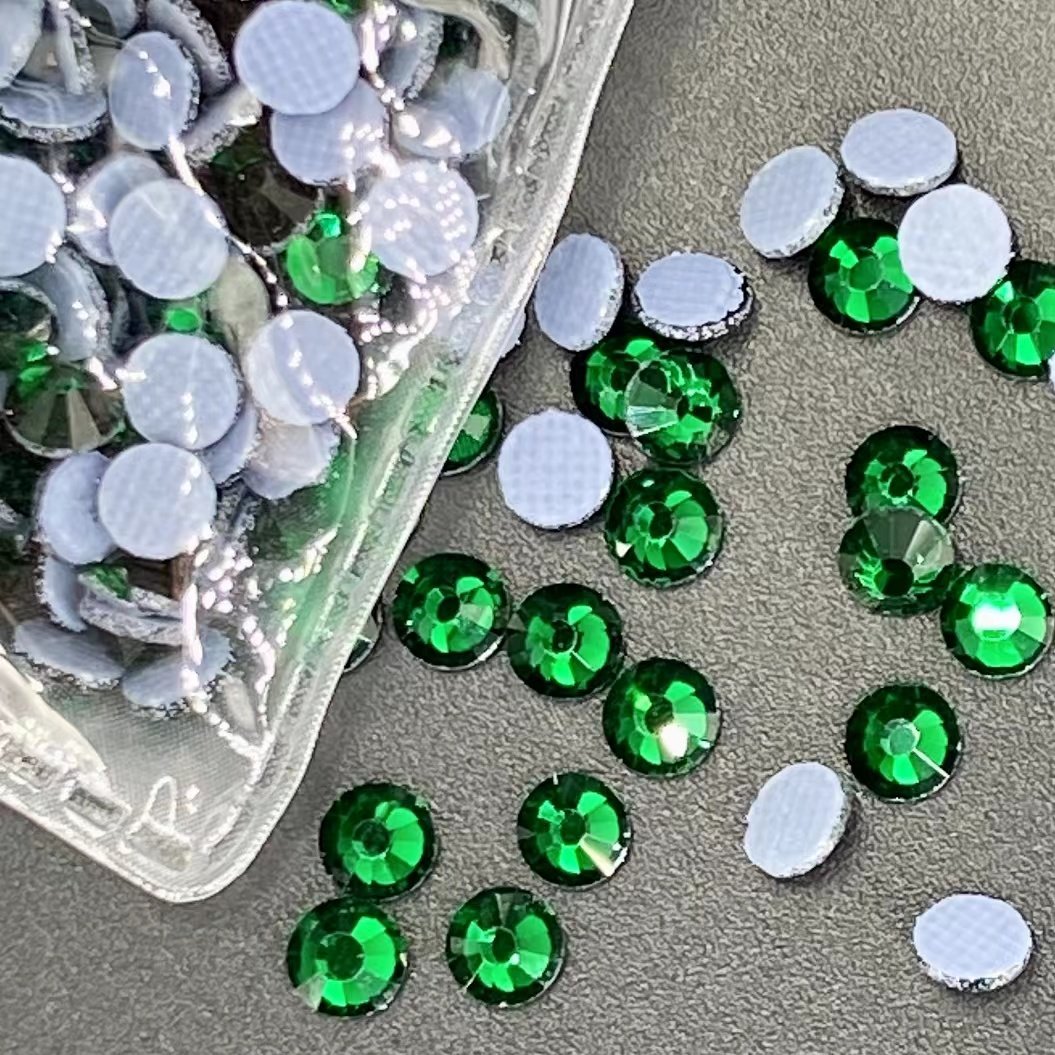 ss10 hotfix rhinestones ss20 rhinestones Wholesale Flat Back Hot Fix Glass Crystal AB Rhinestone For Iron On Crystal Design