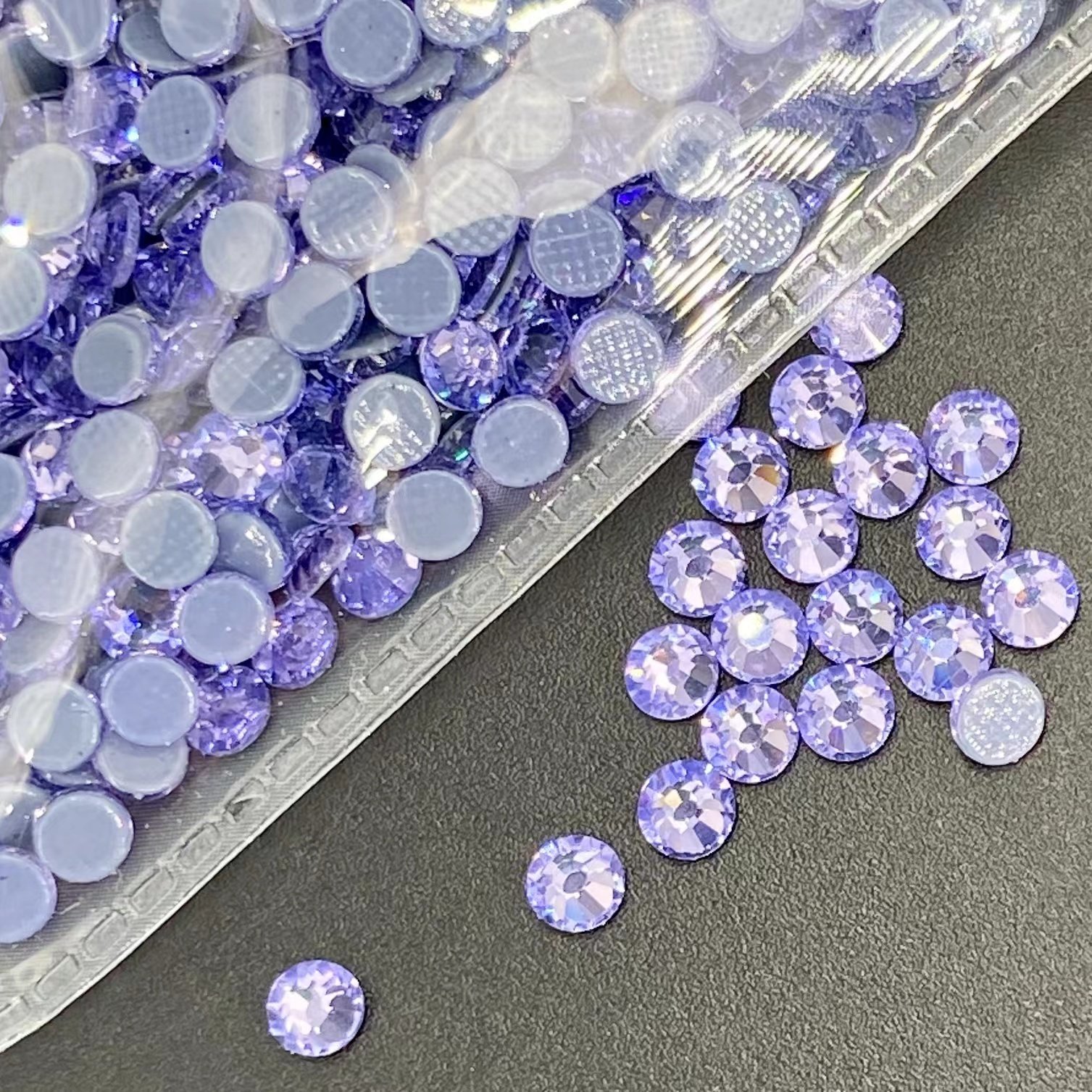ss10 hotfix rhinestones ss20 rhinestones Wholesale Flat Back Hot Fix Glass Crystal AB Rhinestone For Iron On Crystal Design