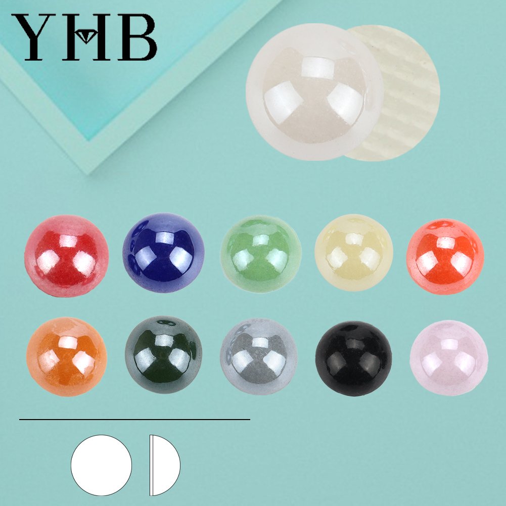 YHB Ss6 - Ss34 Flat Back Shirt Jewelry Crown Tiara Pearl Stone Wholesale Rhinestone Free 1 Bag Rhinestone Mix Size Flatback T/T
