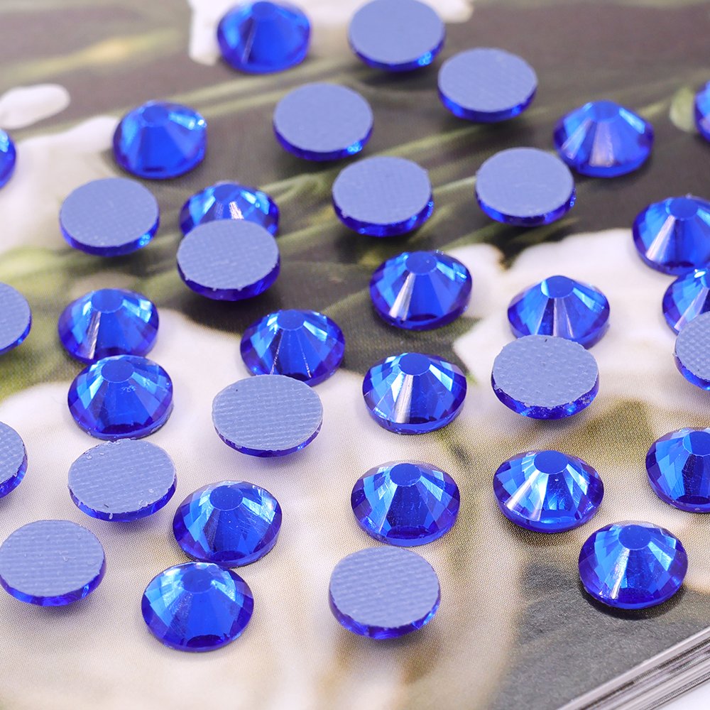 JC Crystal SS6 Glass Hot-fix Flatback Rhinestones for garment 1440pcs Crystal Flatback Hot Fix Rhinestones Bulk